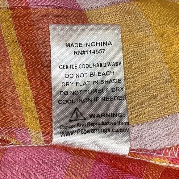 THML - Anthropologie Blouse Top Size S Teal Embroidered Top lightweight Colorful - Picture 11 of 16